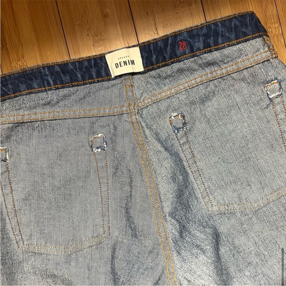 Sezane Straight Leg Jeans Size 28 - Picture 10 of 15